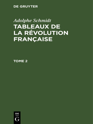 cover image of Adolphe Schmidt